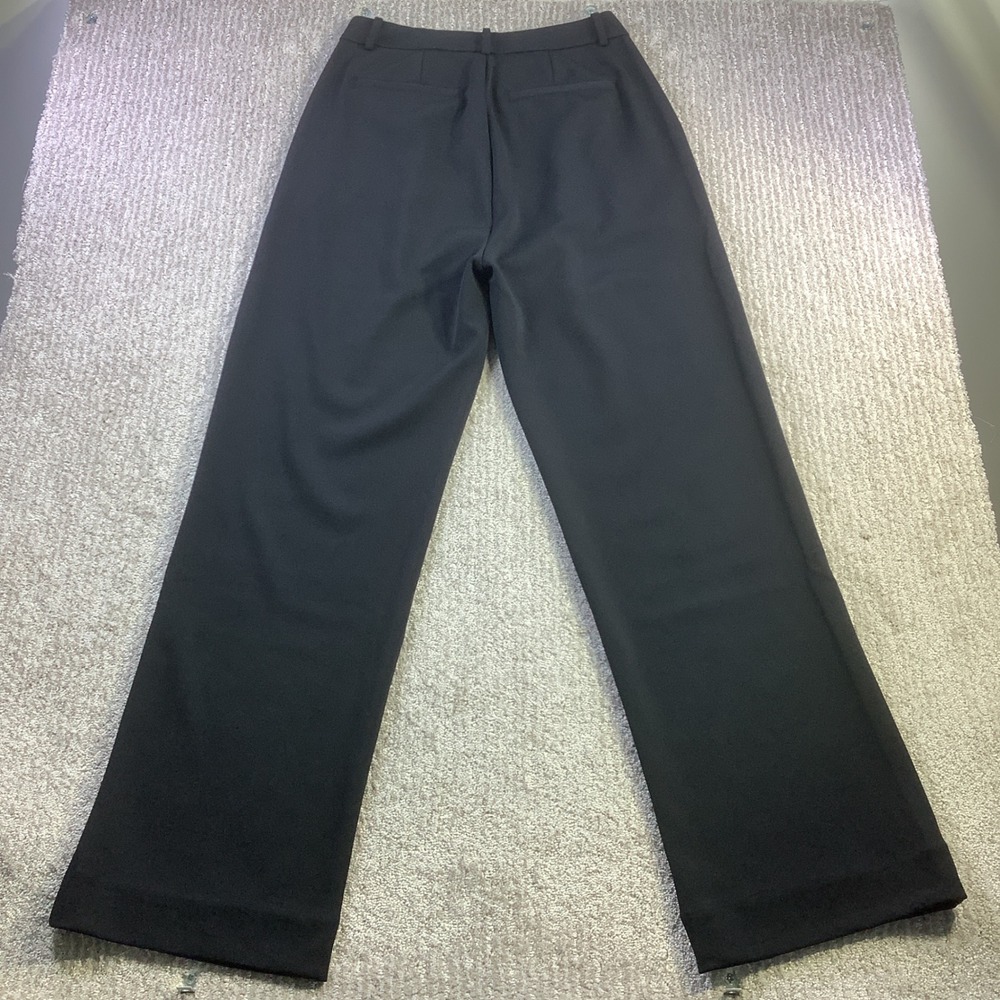 Cuts Womens Essential Pant Black‎ Wide Leg Pleated Size 6 NWT - Picture 3 of 14